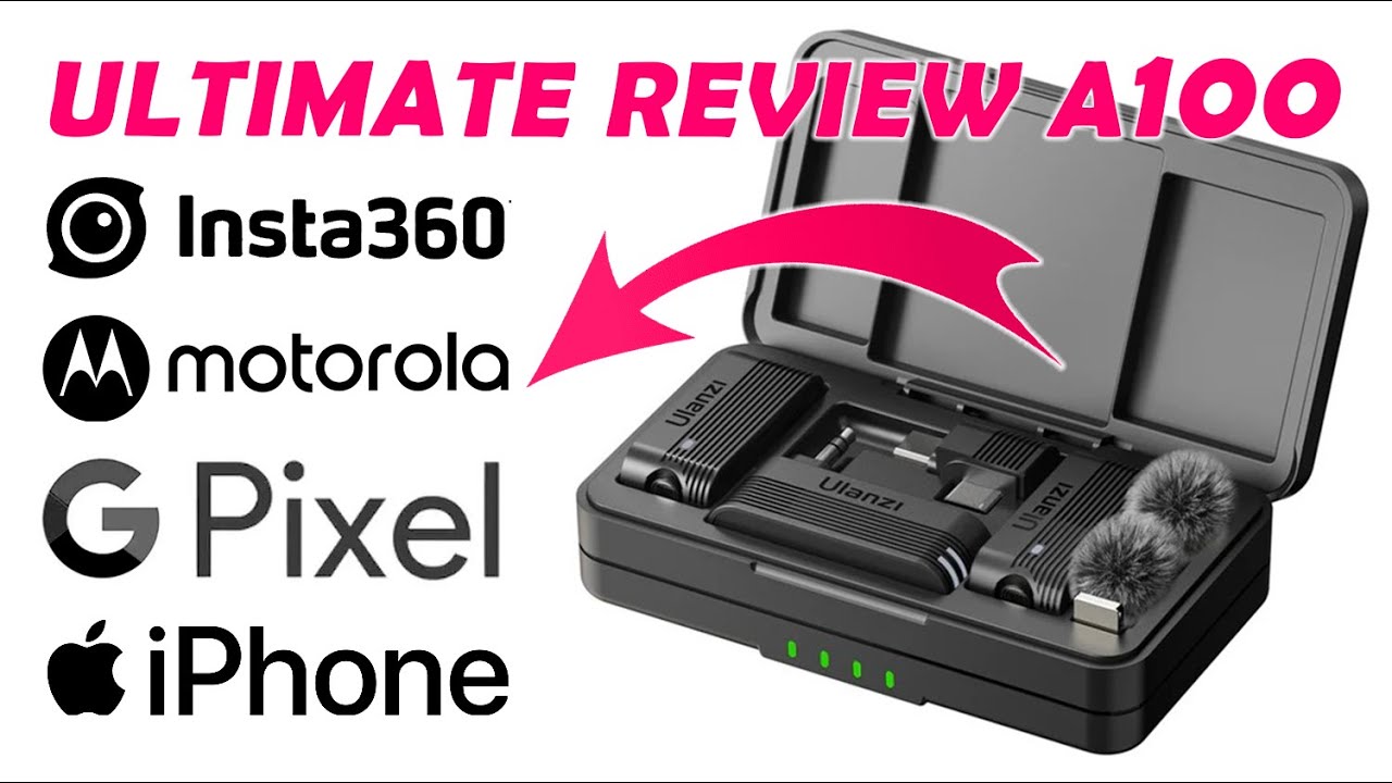 $30 Wireless Lavalier Microphone &ndash; Ulanzi A100 (Manual and links below)