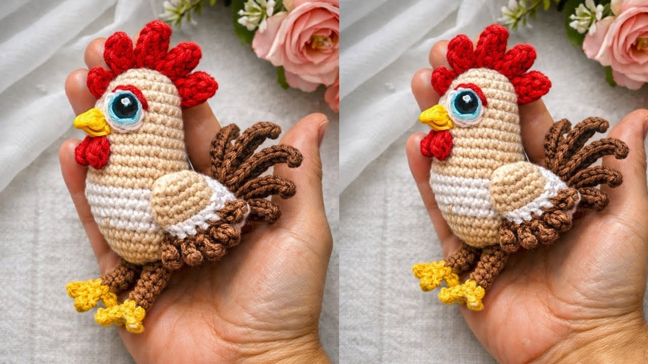 GALLO BARTOLITO DE 10 CM MUY FACIL DE HACER ! IDEAL PARA VENDER!🐓🤑 PARTE 2!