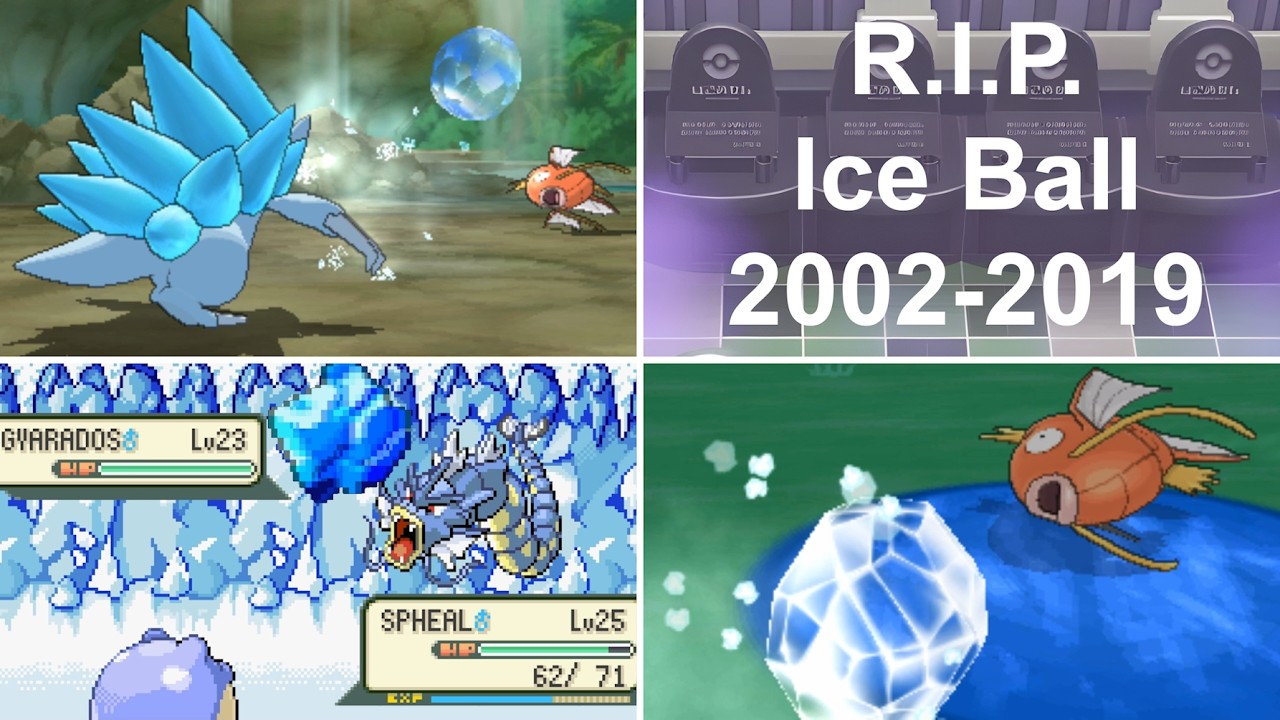 #301 Ice Ball - Gen 3-R.I.P. Pokémon Move