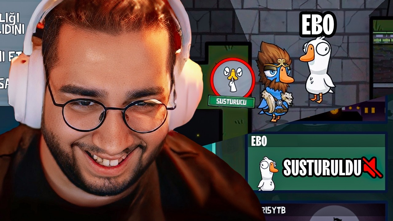 KATİL ROLÜ BÖYLE OYNANIR ! | EKİP İLE GOOSE GOOSE DUCK @Ebonivon