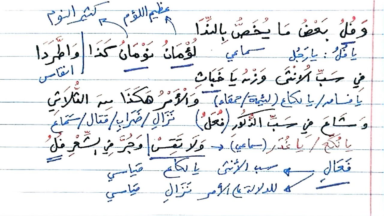 شرح ألفية ابن مالك - 206 - الأسماء الملازمة للنداء
