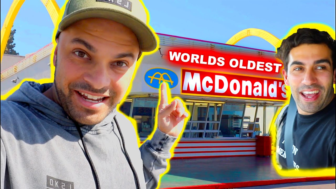 ПОСЕЩЕНИЕ СТАРЕЙШЕГО В МИРЕ МАГАЗИНА MCDONALDS