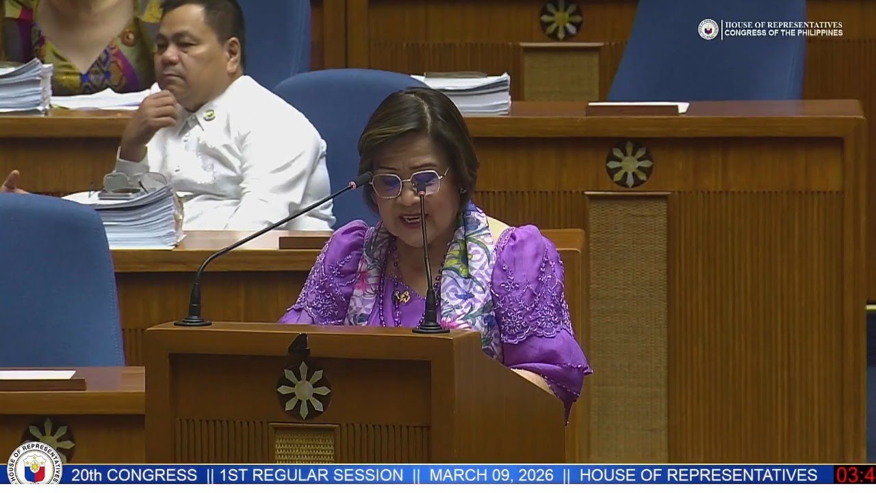 20th Congress 1st Regular Session #32 Mar 9, 2026