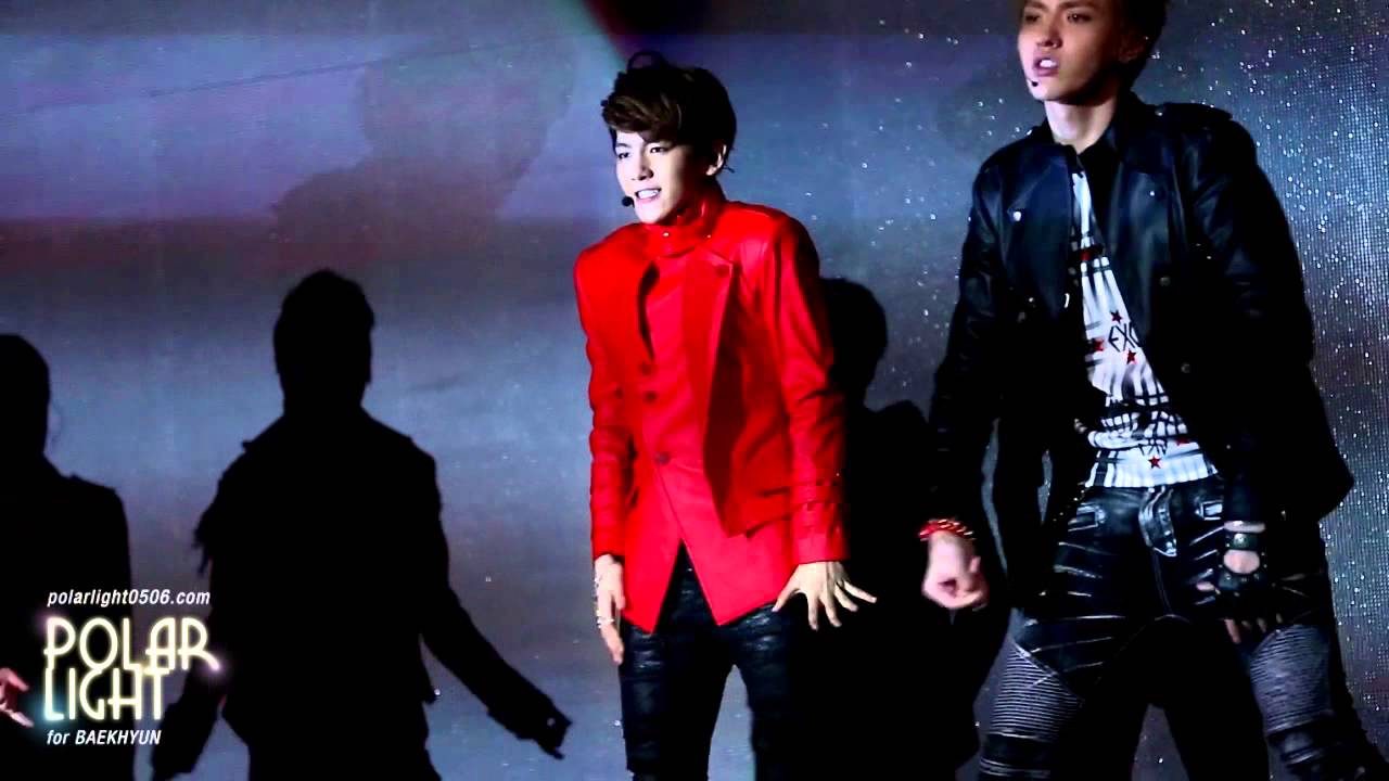 [POLAR LIGHT]121130 MAMA in HK Special Stage 주문 Mirotic BAEKHYUN focus