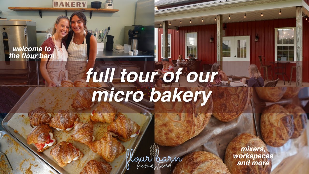 Full Tour of our Micro Bakery- The Barn, Our Equipment, Favorite tools and so much more!