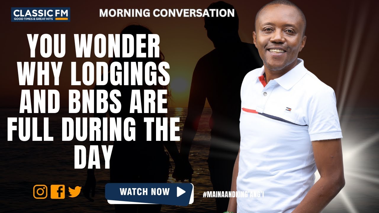 YOU WONDER WHY LODGINGS AND BNBS ARE FULL DURING THE DAY