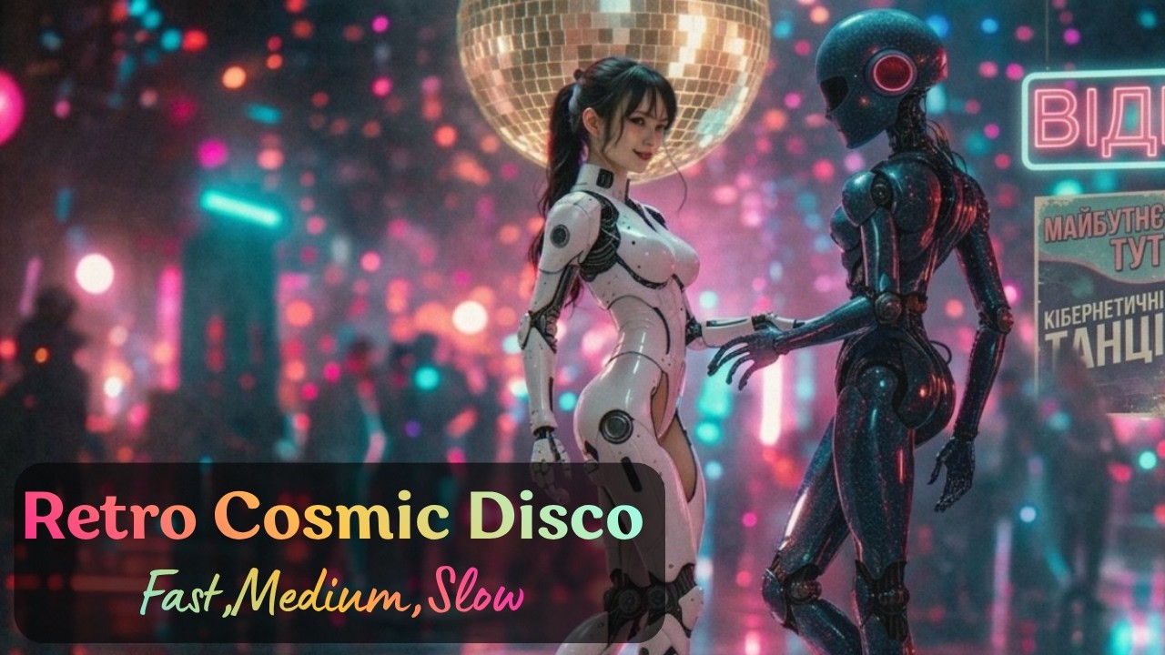 Retro Cosmic Disco ✨|  Space Funk Mix