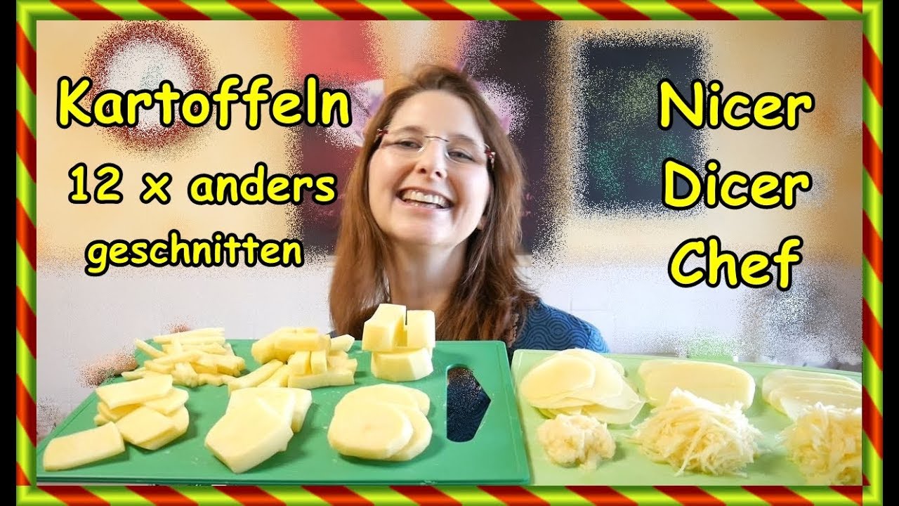 POMMES schneiden? K/EIN Problem?? Was kann der Nicer Dicer CHEF? SoFie Haushalt Un-/Perfekt