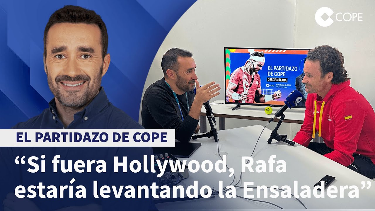 Entrevista a Carlos Moyá, entrenador de Rafa Nadal | El Partidazo de COPE