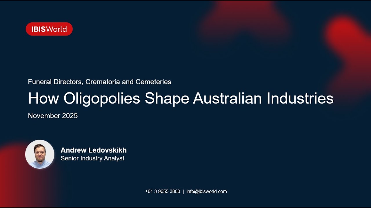 Funeral Directors, Crematoria and Cemeteries​: How Oligopolies Shape Australian Industries​