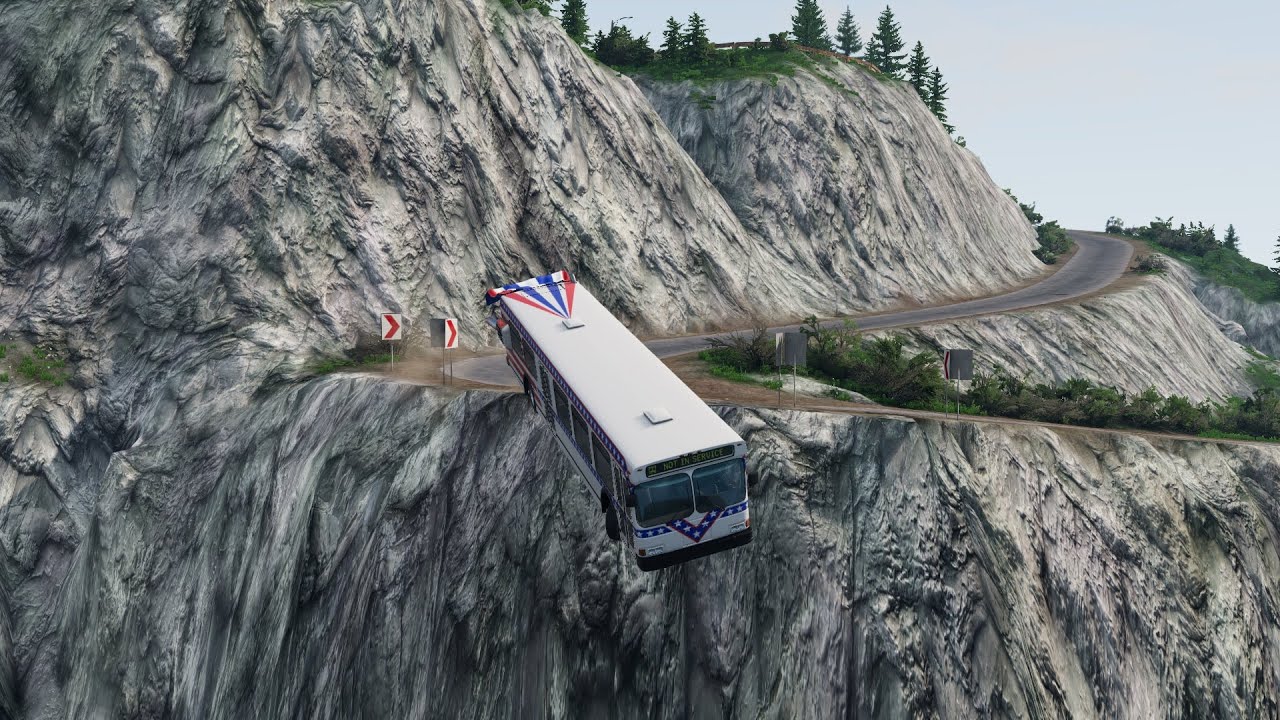 Car vs Cliff – Deadly Drop Crash Physics | BeamNG (Episode 9)!