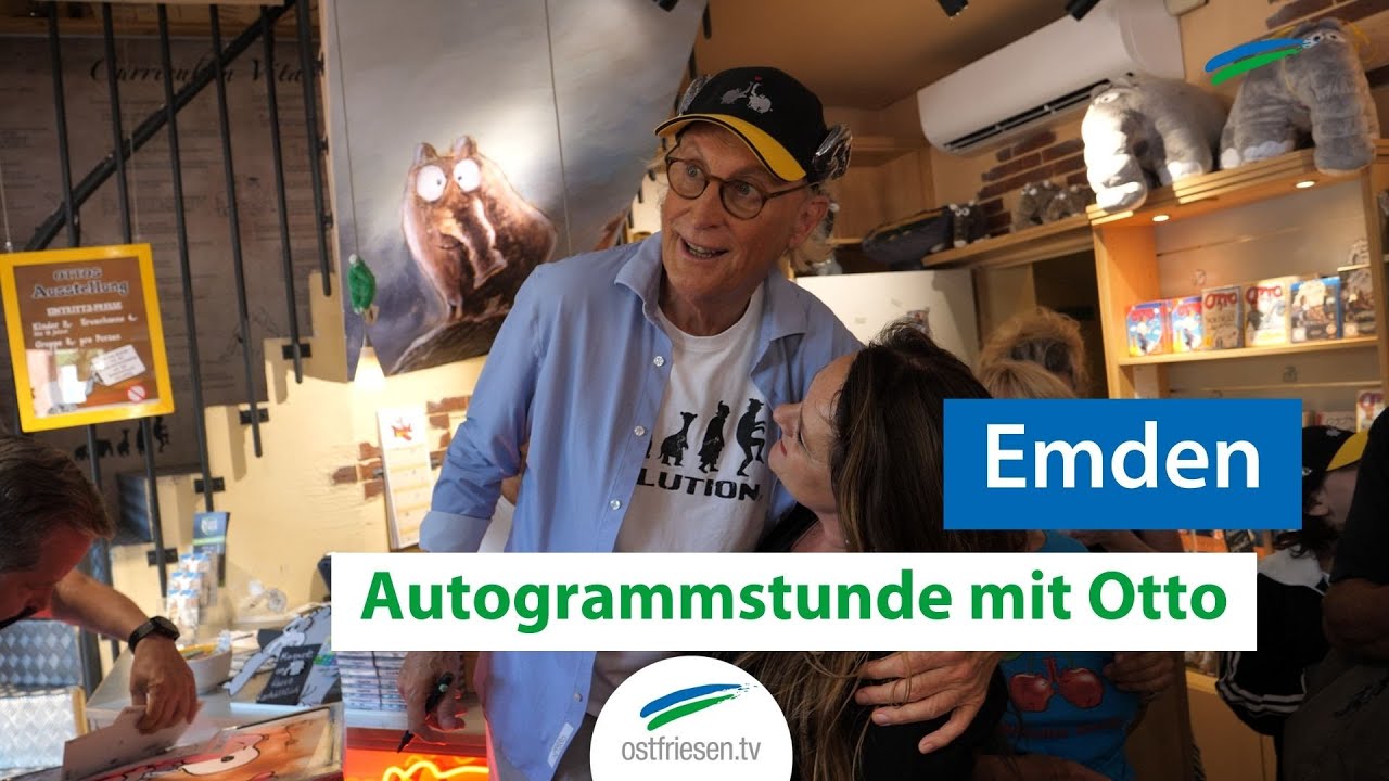Emden: Autogrammstunde mit Otto