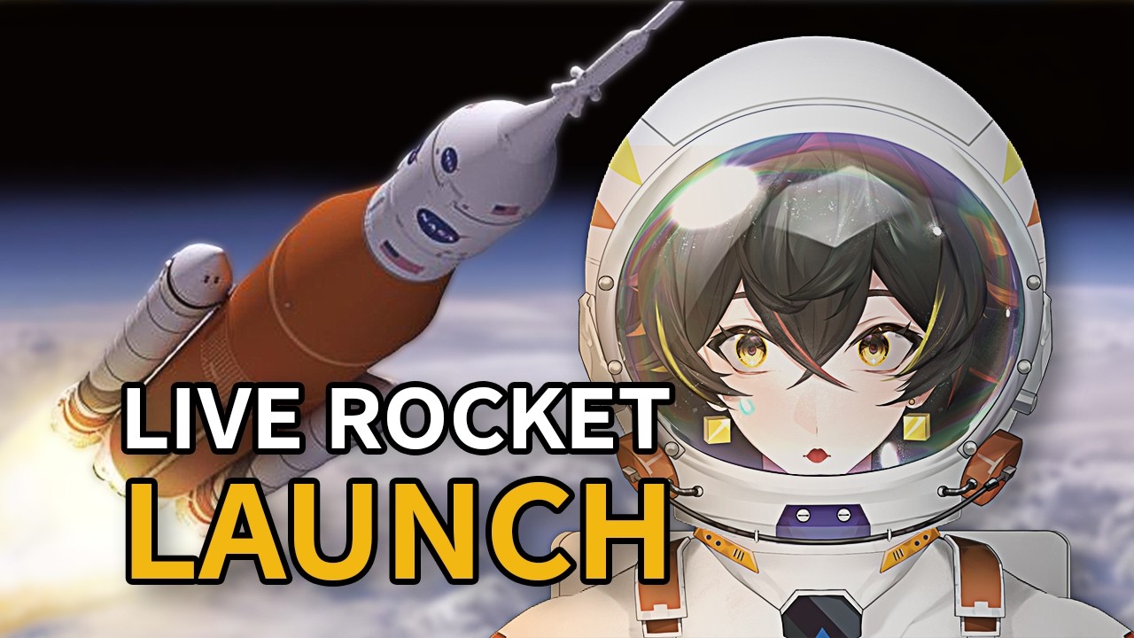 Artemis II Launch Watchalong W/ Space Vtubers