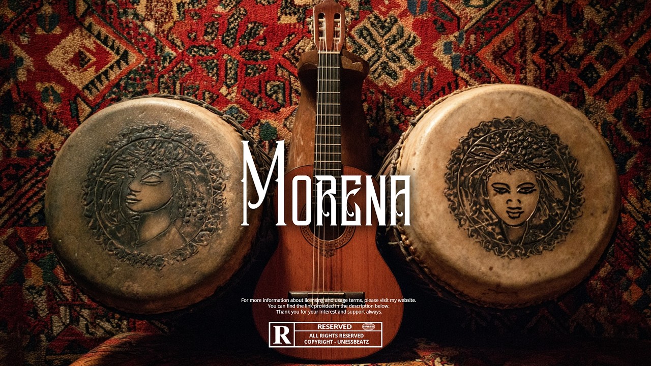 Latin Beat | MORENA | Spanish Afro guitar type beat | Dancehall Instrumental 2026