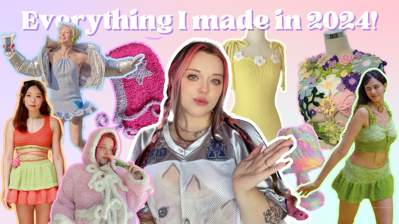 Everything I Crocheted And Knitted In 2024!