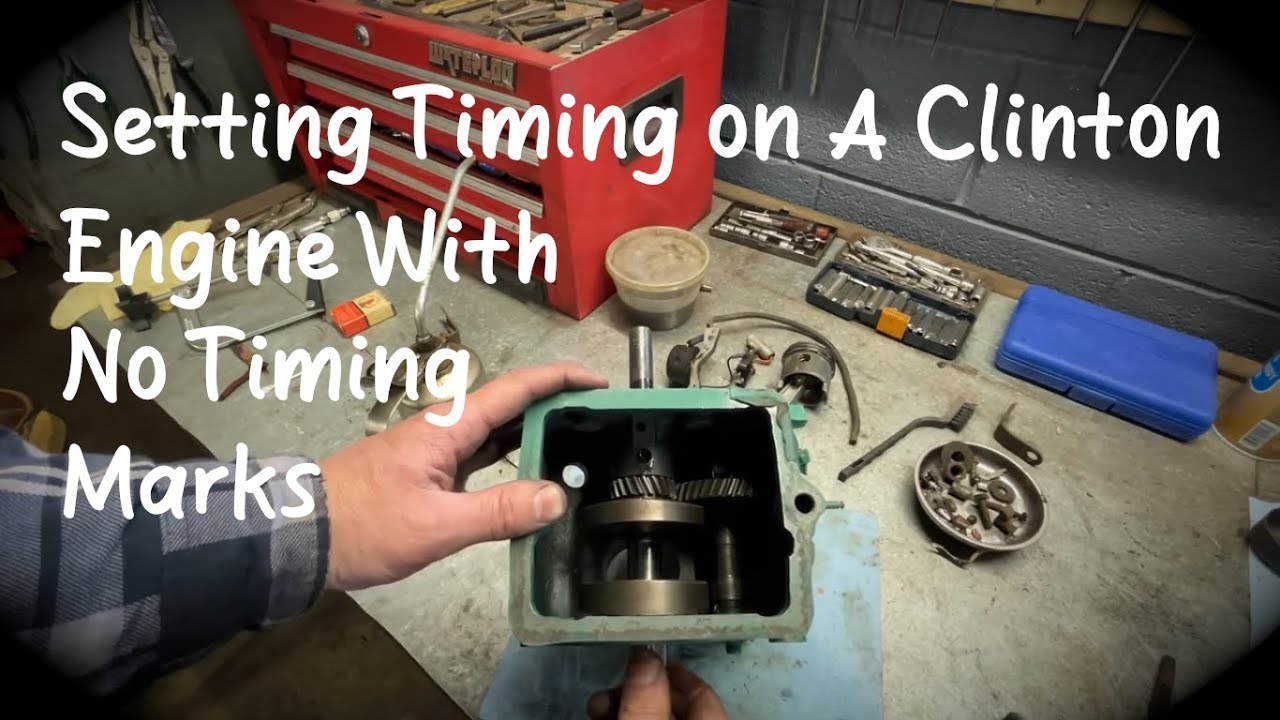 Setting Timing On A Clinton Engine With No Timing Marks