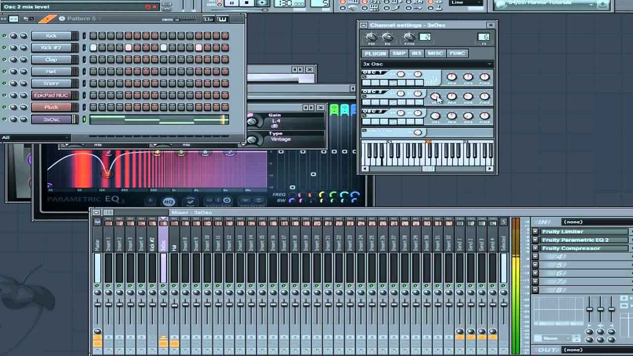 Basic Chords and Melody Creation in FL Studio - Music Tutorial by Ragasur