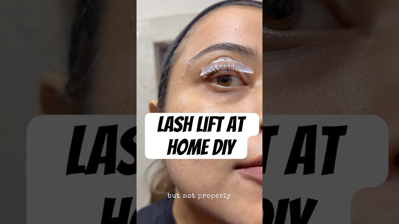 DIY lash lift at home step by step #lashlifttutorial#lashlift#diylashes#lashliftandtint#diy#lashes