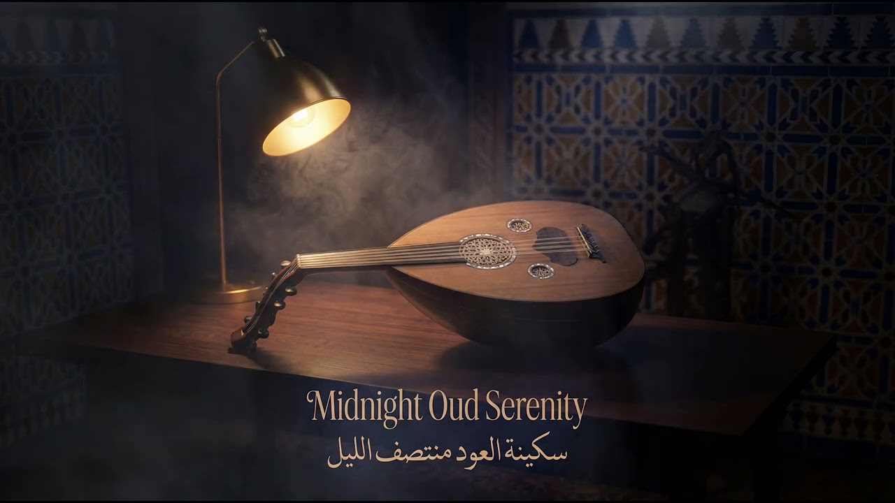 Midnight Oud Serenity - سكينة العود منتصف الليل | Relaxing Arabic Oud for Deep Sleep, Study