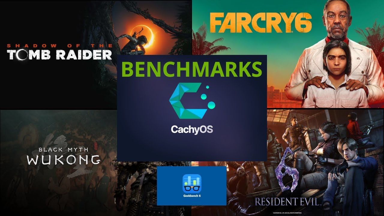 CachyOS quelques benchmarks sur mon Lenovo Legion 5