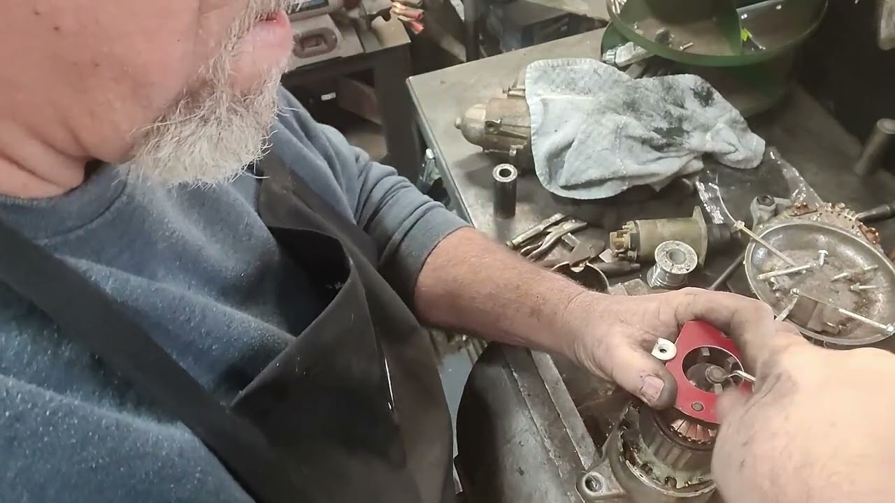 Repairing an Ford starter on a budget