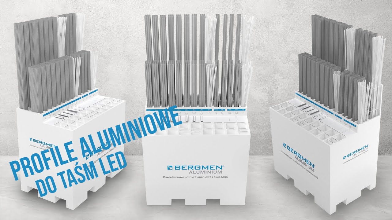 Profile aluminiowe do taśm LED