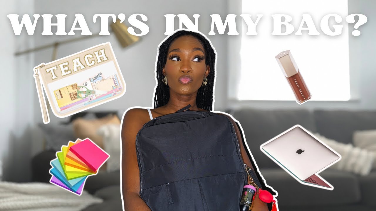 What's In My Teacher Bag 2024!