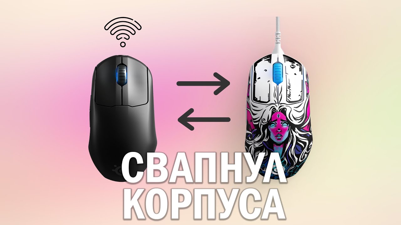 [МОДДИНГ] Поменял корпусами две Steelseries Prime