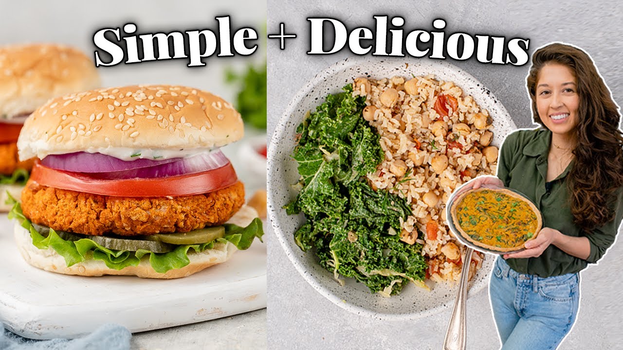 Simple and Delicious Vegan Recipes to Try 😋What We Eat in a Day
