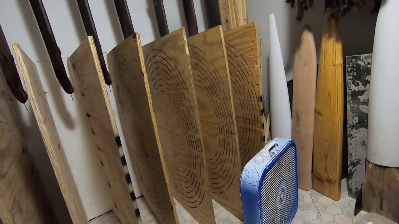getting my beaver rack put in the fur shed