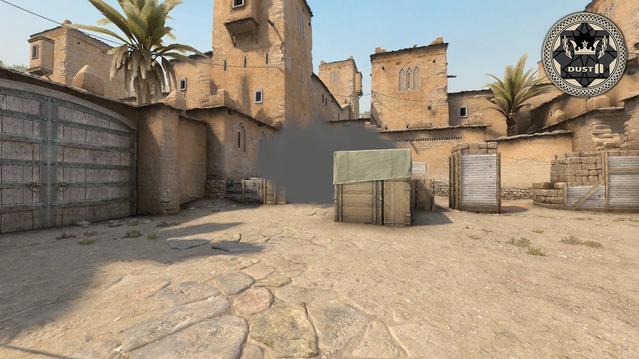Smoke Altar B pelo Escuro (DUST 2 - 64 TICK) 