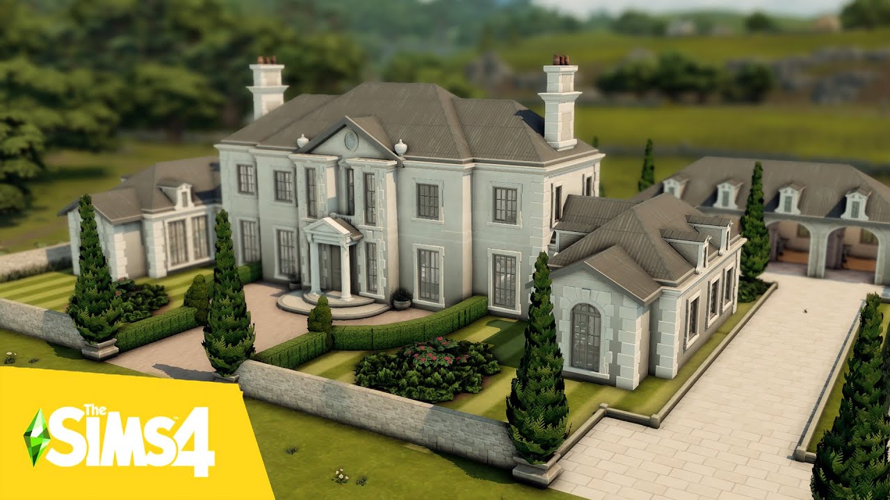 The Wayside Manor | The Sims 4 speed build