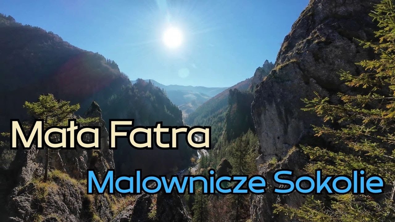 SŁOWACJA: Mała Fatra &mdash; malowniczy szlak na Sokolie 1171 m n. p. m.