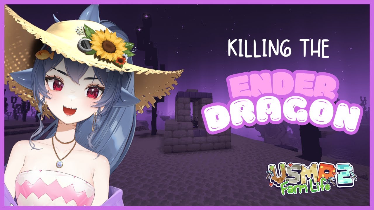 【Minecraft】prep + fighting the ender dragon! #vsmp