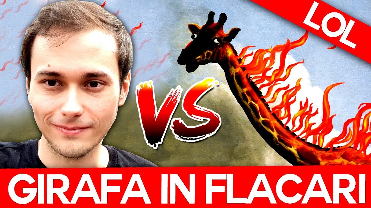 MAX VS GIRAFA IN FLACARI! Rock of Ages 2