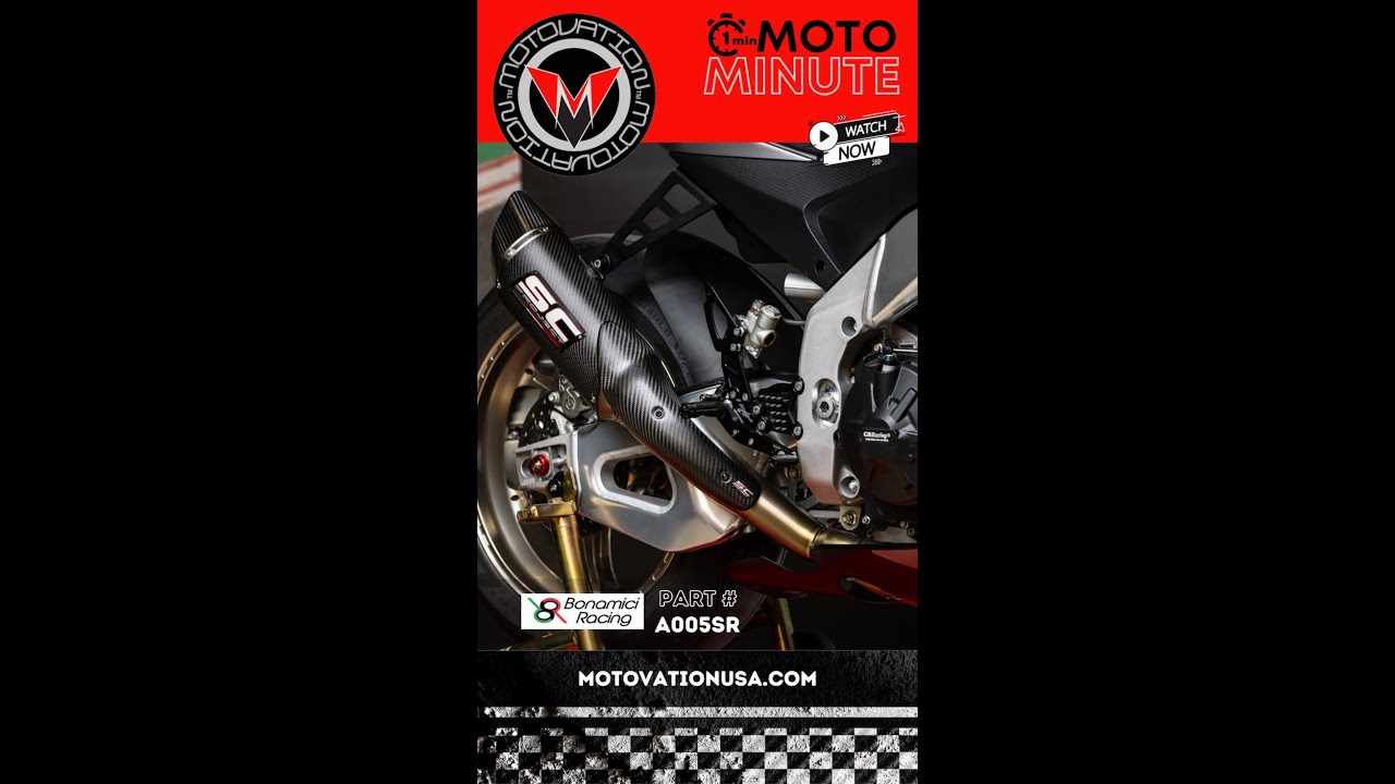 INSTALLED - Bonamici Rearsets - Aprilia RSV4 1100 - MotoMinute SHORTS