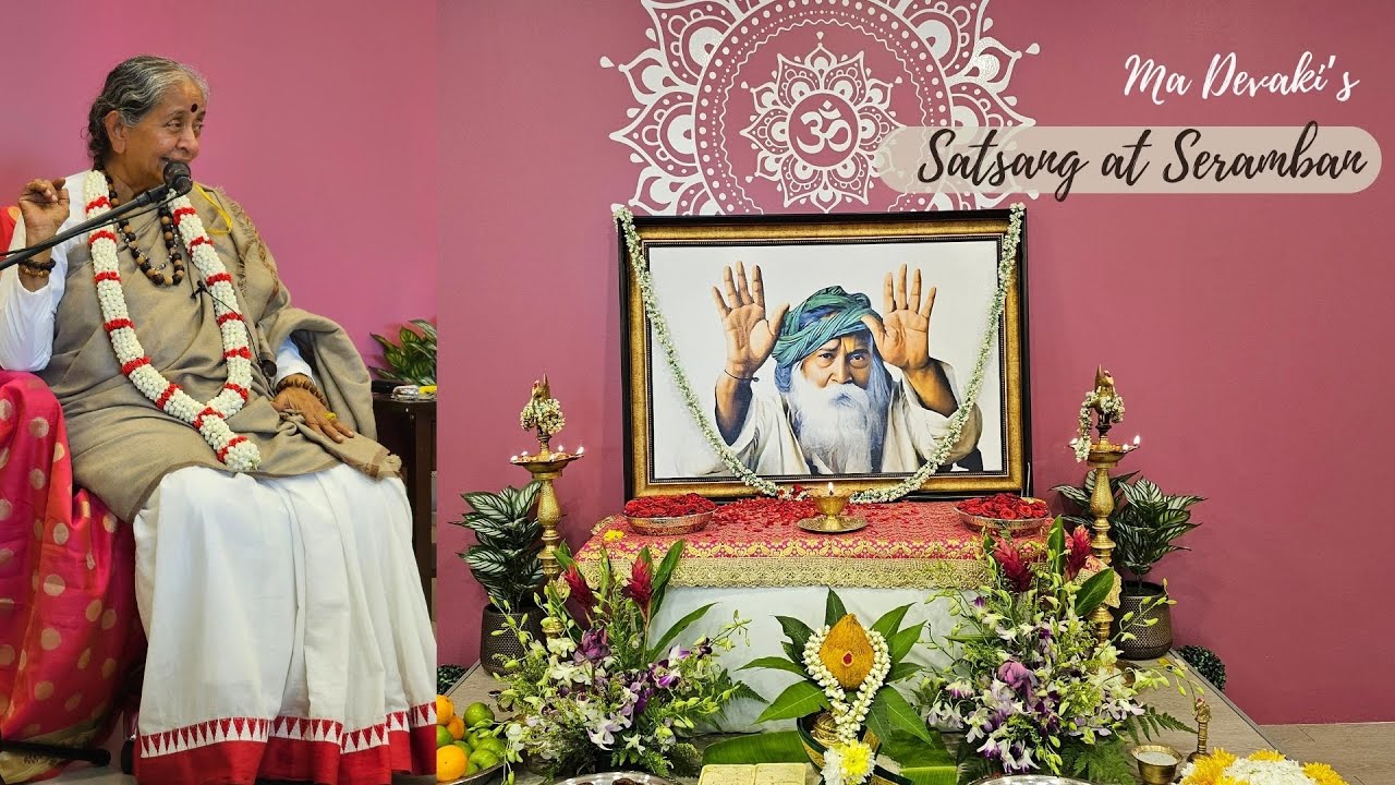 Satsang at Seramban | Yogi Ramsuratkumar | Ma Devaki