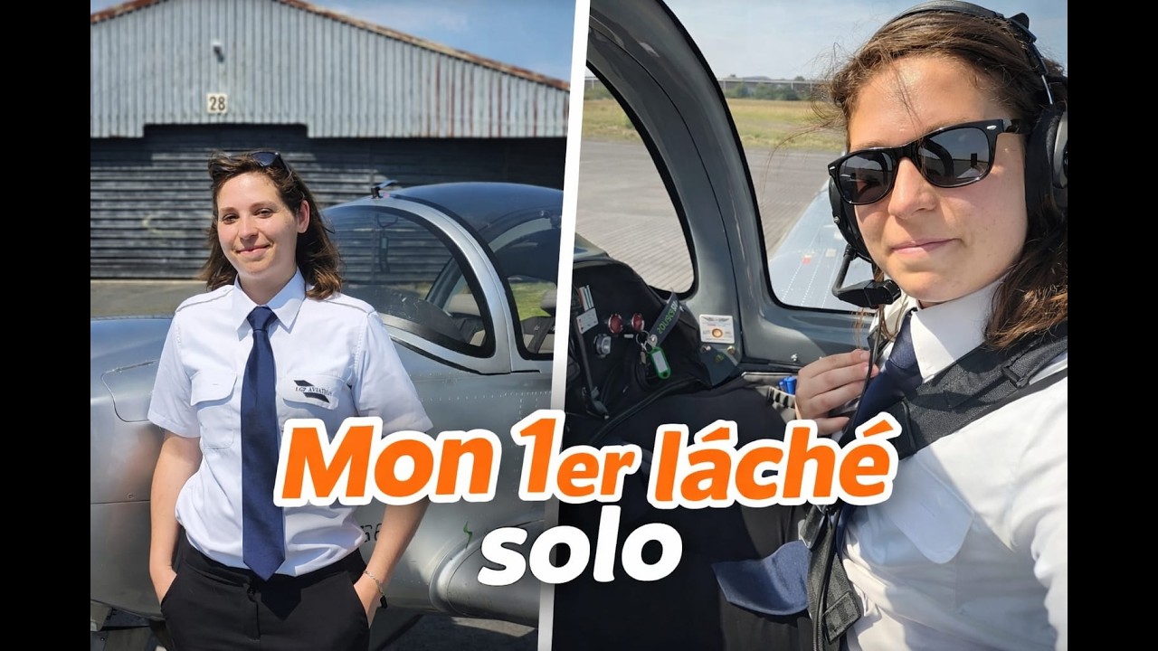 Mon 1er lâché solo !
