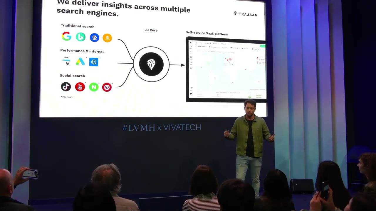Trajaan: Why Search Intelligence Matters live @VivaTechnology 2024