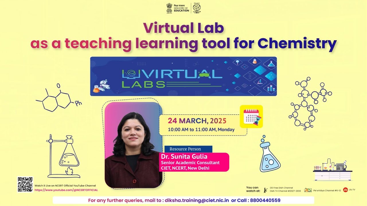 Virtual Lab as a teaching learning tool for Chemistry