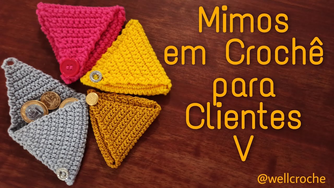 Mimos em Crochê para Clientes V