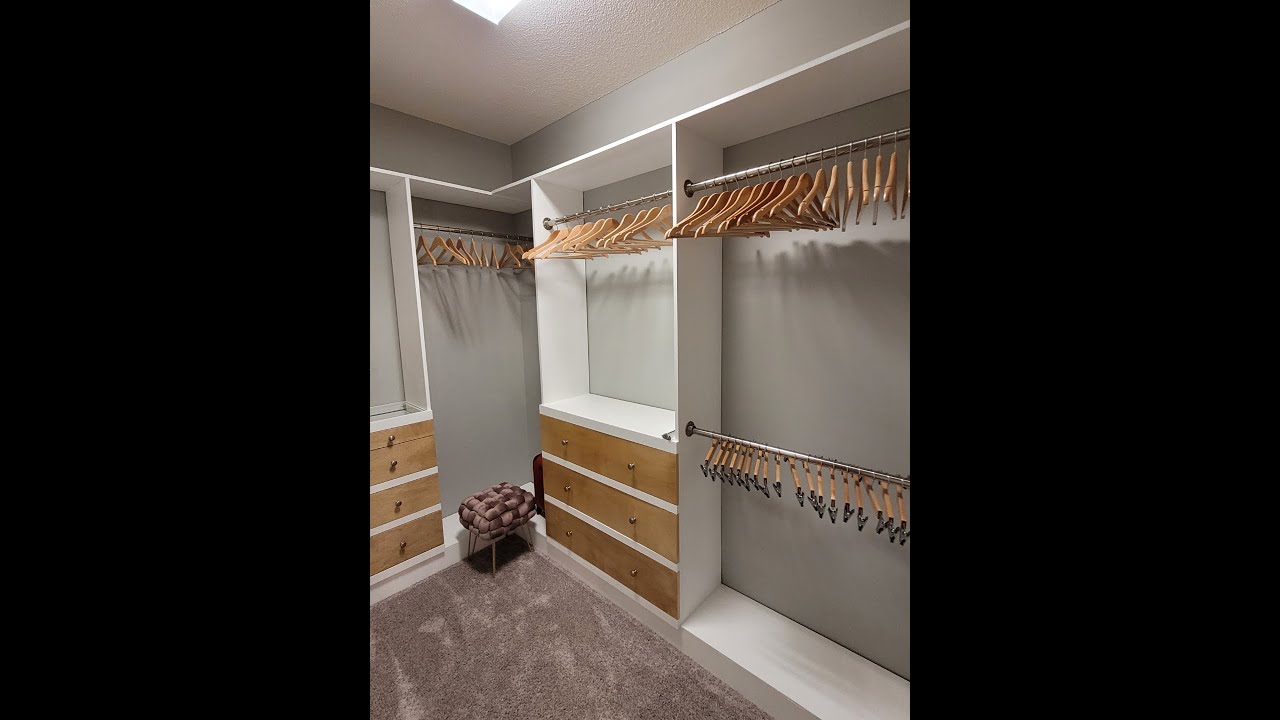 DIY Custom Closet Makeover