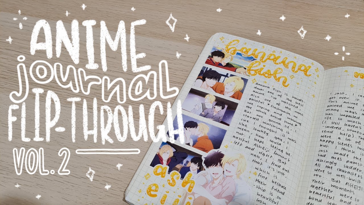 anime journal flip-through volume 2