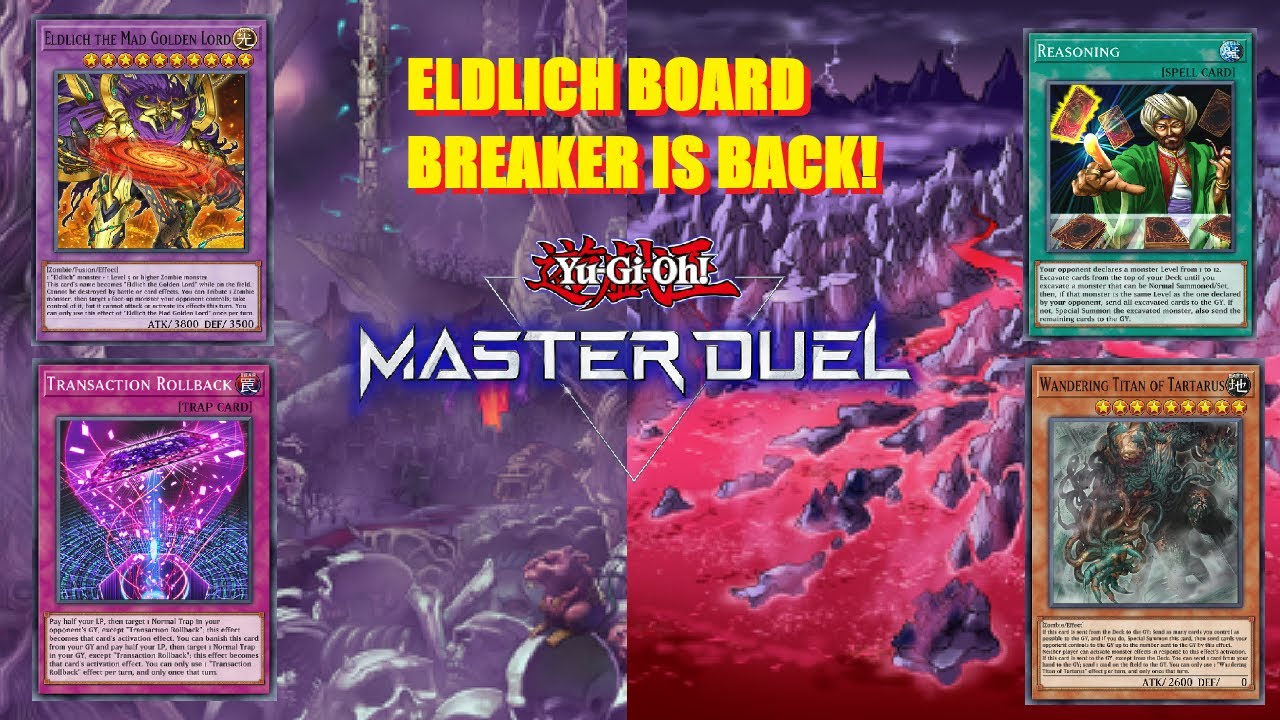 Board Breaker Eldlich is BETTER with new cards!