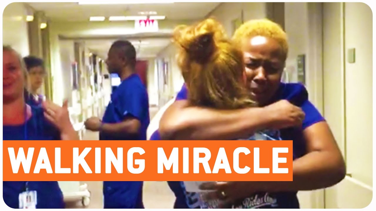 Once Paralyzed Girl Returns to Nurse by Walking for First Time