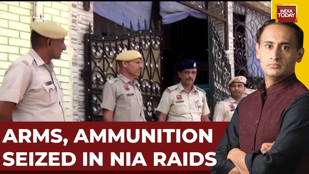 Watch NIA's Crackdown On Khalistani-Gangster Nexus In 53 Locations Across 7 States