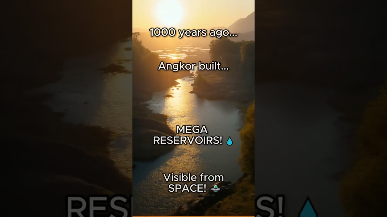 Ancient engineering visible from SPACE! 💧