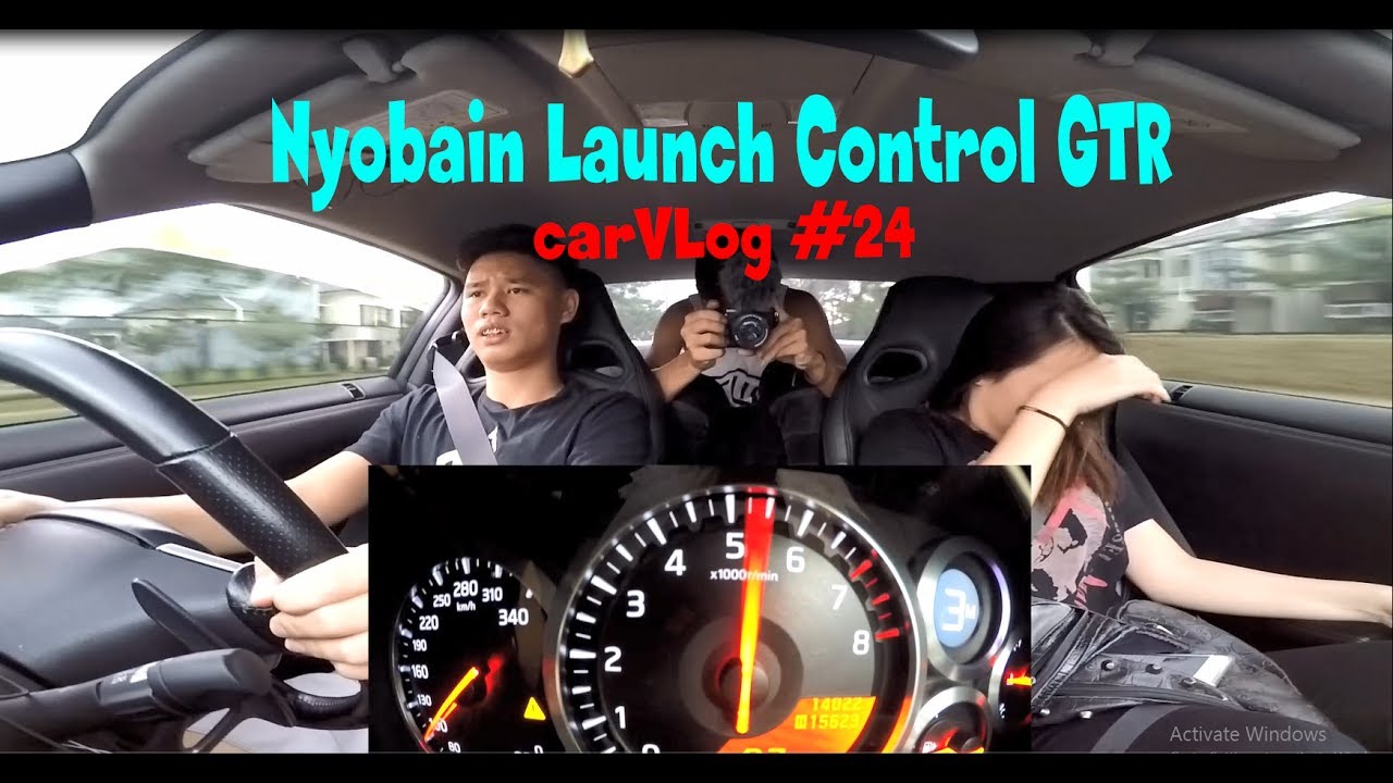 NYOBAIN LAUNCH CONTROL NISSAN GTR R35 | CARVLOG #24 