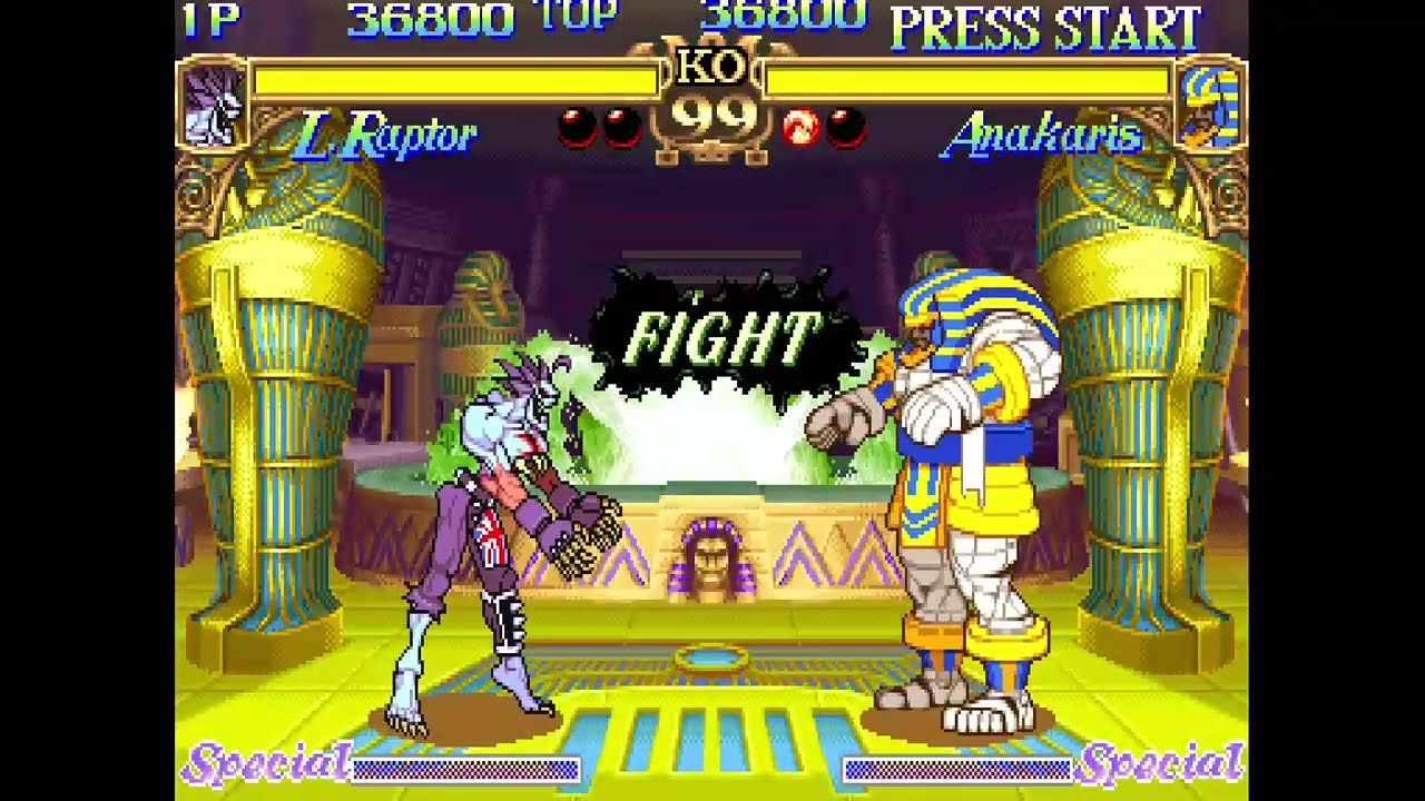 DARKSTALKERS:    LORD RAPTOR