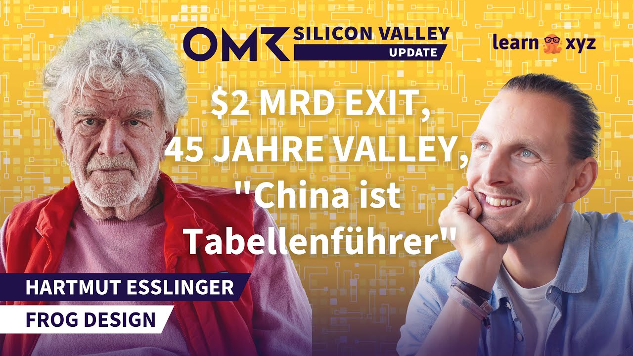 $2 Mrd Exit, Steve Jobs Designer - Ist China heute Tabellenführer, Hartmut Esslinger? (#50)